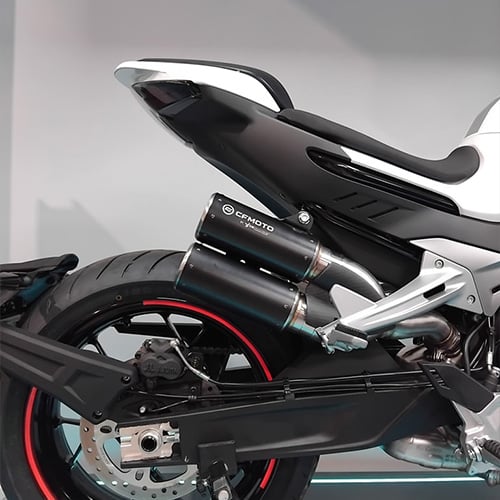 Silencieux 800NK Double Sortie Noir