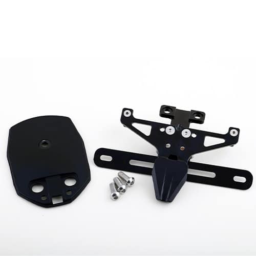 Support de plaque court